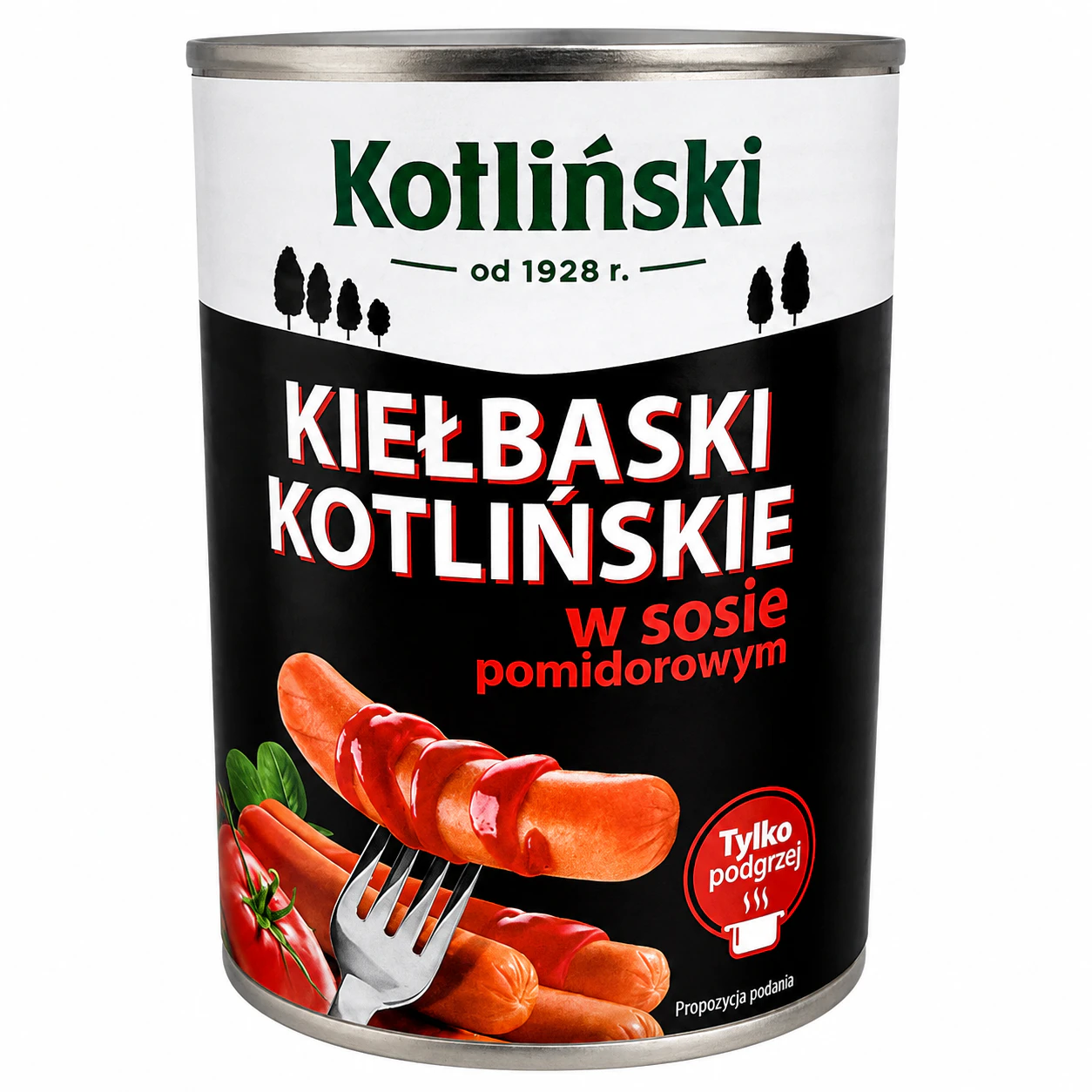 Kiełbaski Kotlińskie w sosie pomidorowym 1