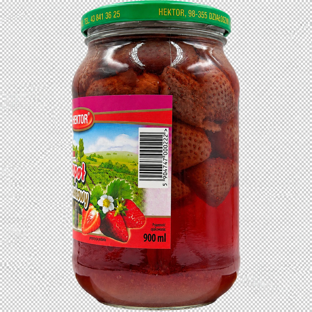 Kompot truskawkowy Hektor 1